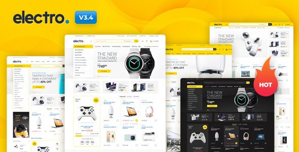 Electro Electronics Store WooCommerce Theme WordPress theme