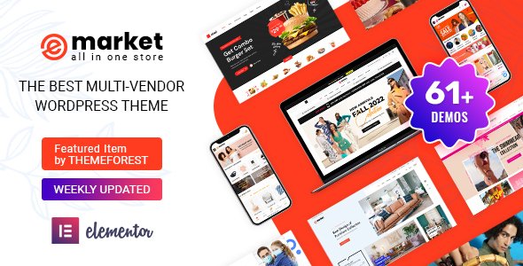 Emarket WordPress theme