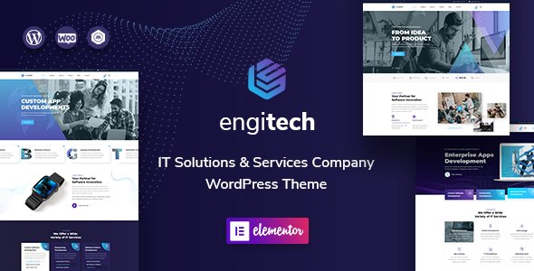 Engitech WordPress theme
