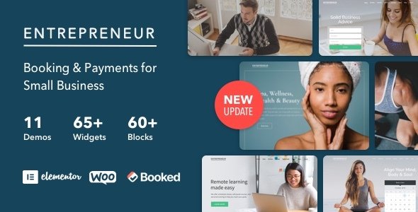 Entrepreneur WordPress theme