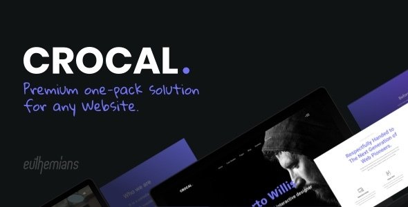 Crocal WordPress theme