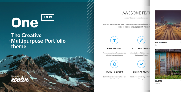 One WordPress theme