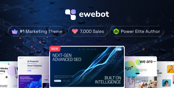 Ewebot WordPress theme