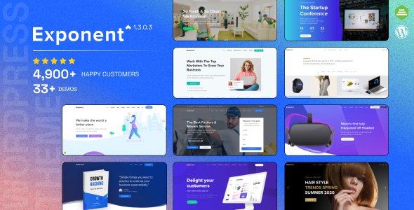 Exponent WordPress theme