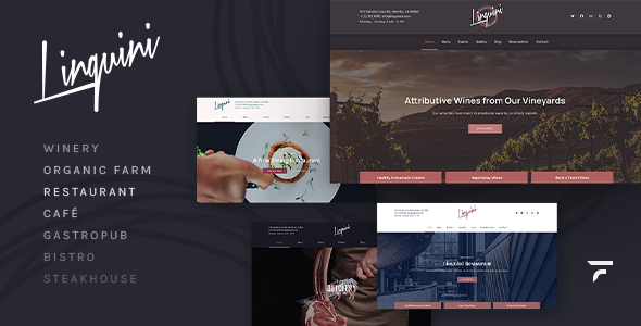 Linguini WordPress theme