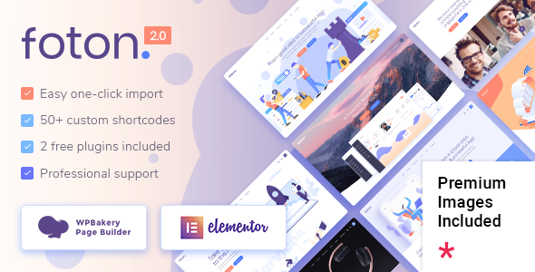 Foton WordPress theme