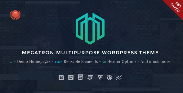 Megatron WordPress theme