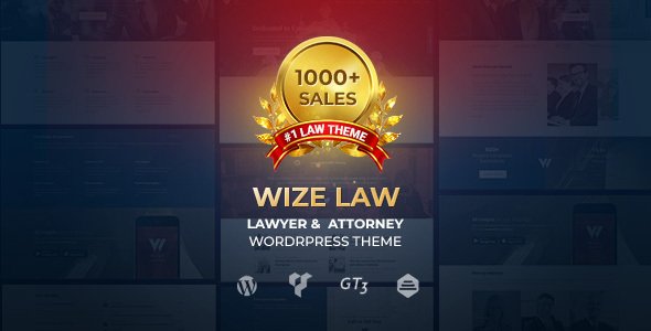 Wize Law WordPress theme