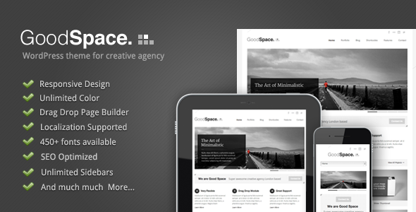 Good Space WordPress theme