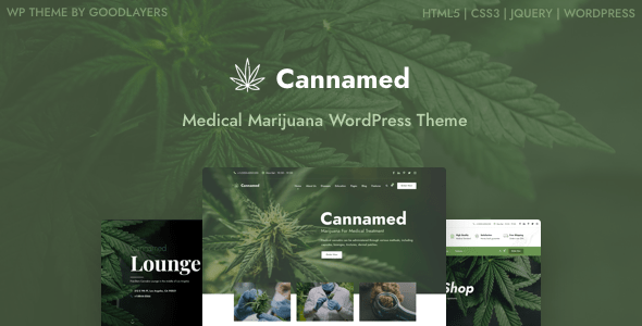 Cannamed WordPress theme