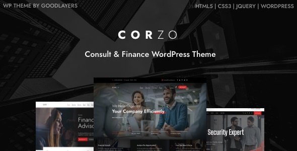 Corzo WordPress theme
