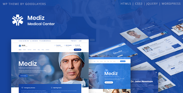 Mediz WordPress theme