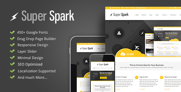 Super Spark WordPress theme