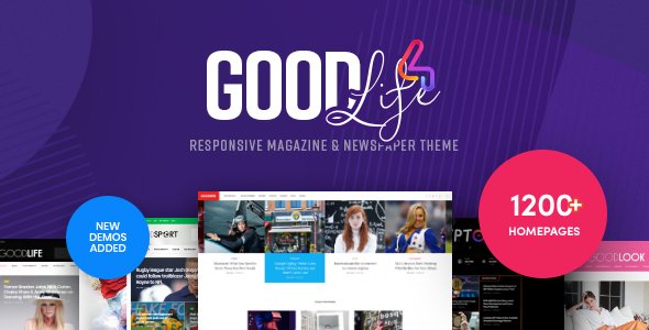 GoodLife WordPress theme