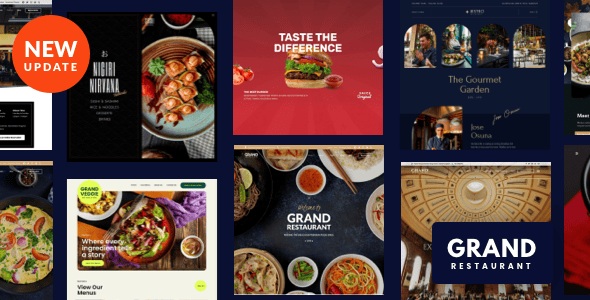 Grand Restaurant WordPress WordPress theme