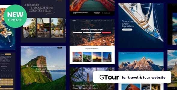 Grand Tour WordPress theme