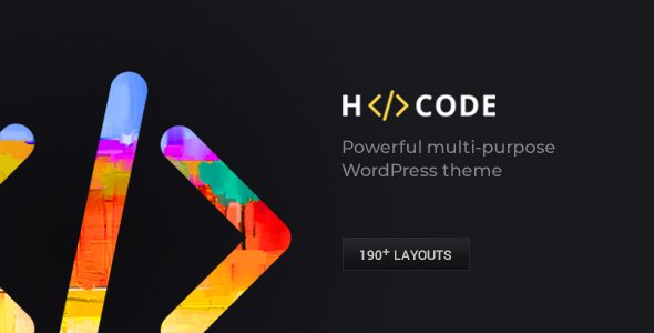 H-Code Responsive & Multipurpose WordPress Theme WordPress theme