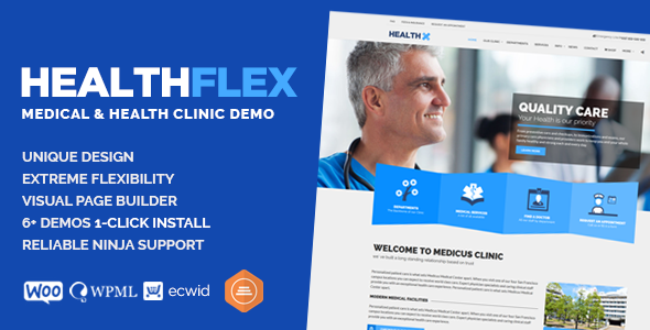HEALTHFLEX WordPress theme