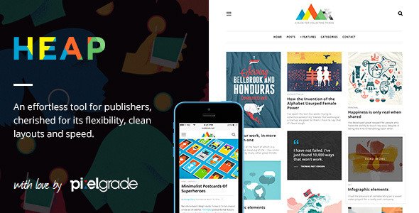HEAP WordPress theme