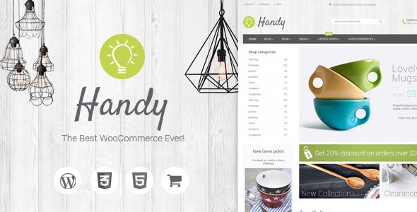 Handy WordPress theme