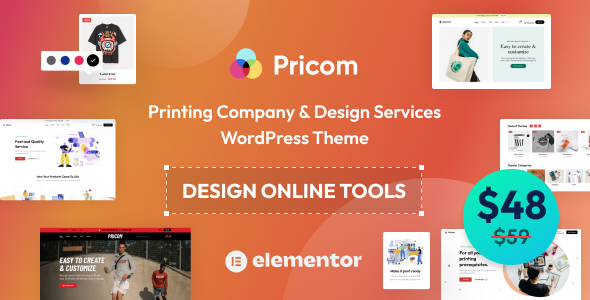 Pricom WordPress theme