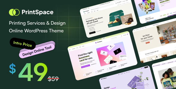 PrintSpace WordPress theme