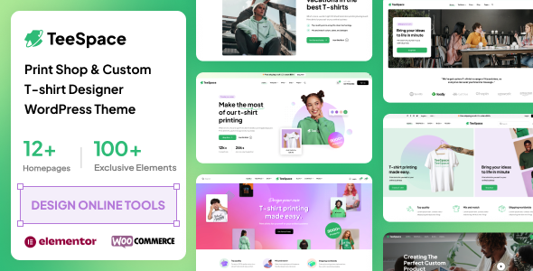 TeeSpace WordPress theme