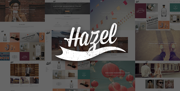 Hazel WordPress theme