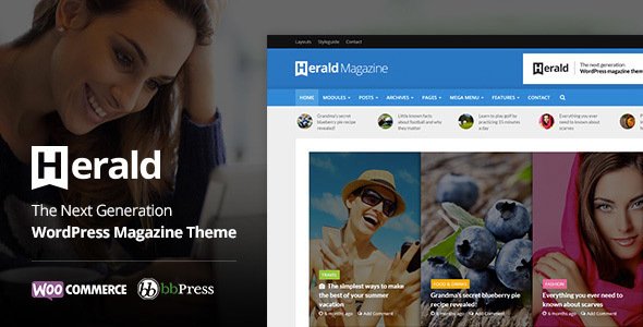Herald WordPress theme