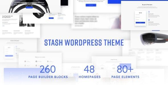 Stash WordPress theme