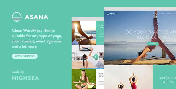 Asana WordPress theme