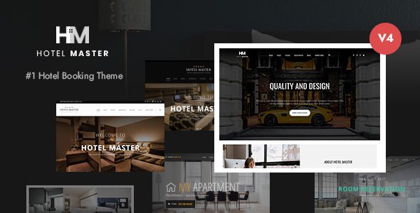 Hotel Master Booking WordPress WordPress theme