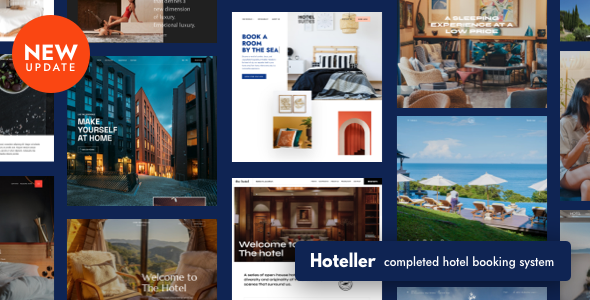 Hoteller Booking WordPress WordPress theme