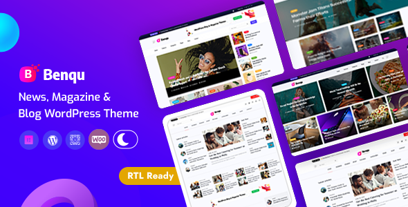 Benqu WordPress theme
