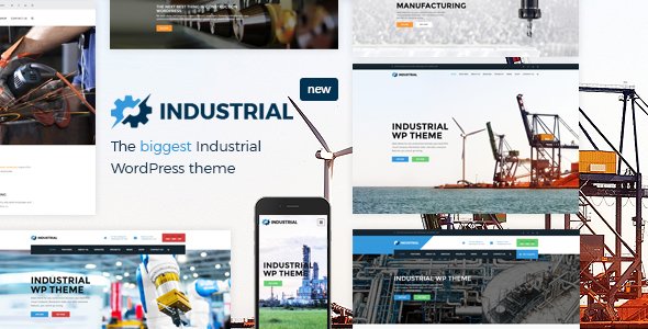 Industrial WordPress theme