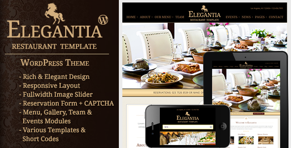 Elegantia WordPress theme