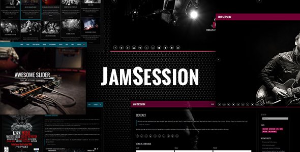 JamSession WordPress theme