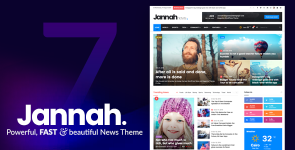 Jannah WordPress theme
