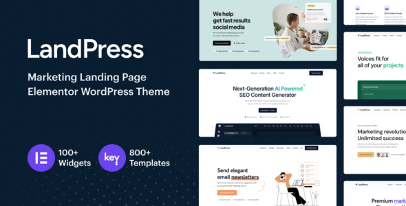 LandPress WordPress theme