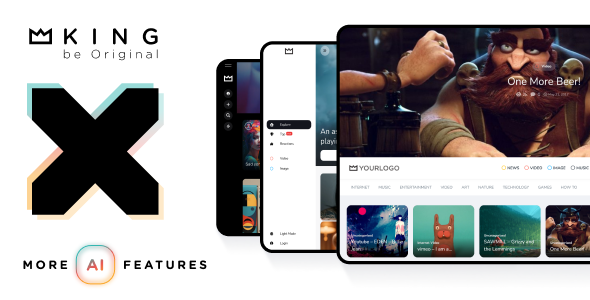 King WordPress theme