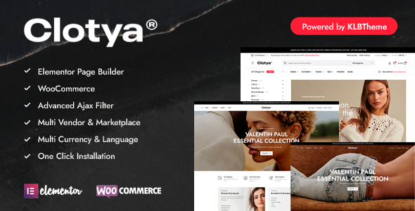 Clotya WordPress theme
