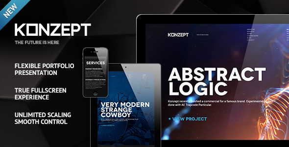Konzept WordPress theme
