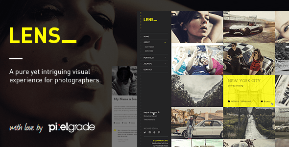LENS WordPress theme