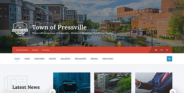 Pressville WordPress theme