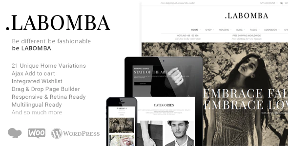 Labomba WordPress theme