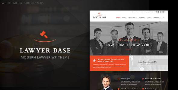 Lawyer Base WordPress theme