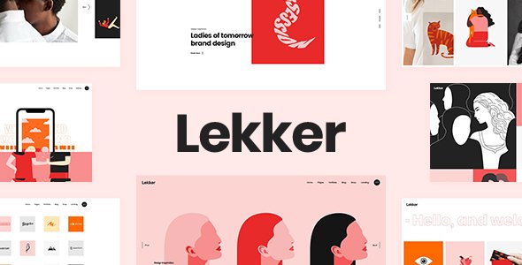 Lekker WordPress theme