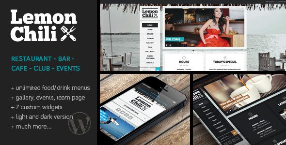 LemonChili WordPress theme