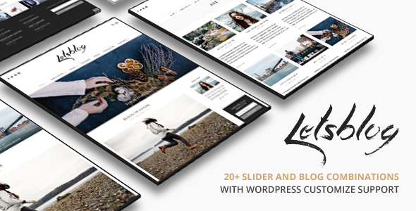 Lets Blog WordPress WordPress theme