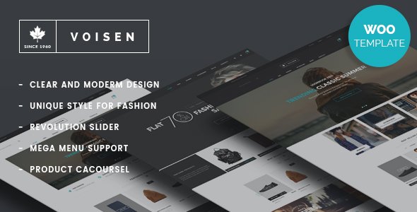 Voisen WordPress theme